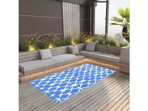 Buitenkleed Tuinkleed - Terrastapijt Vloerkleed - Buitenruimte Decoreren - Jacquard-patroon