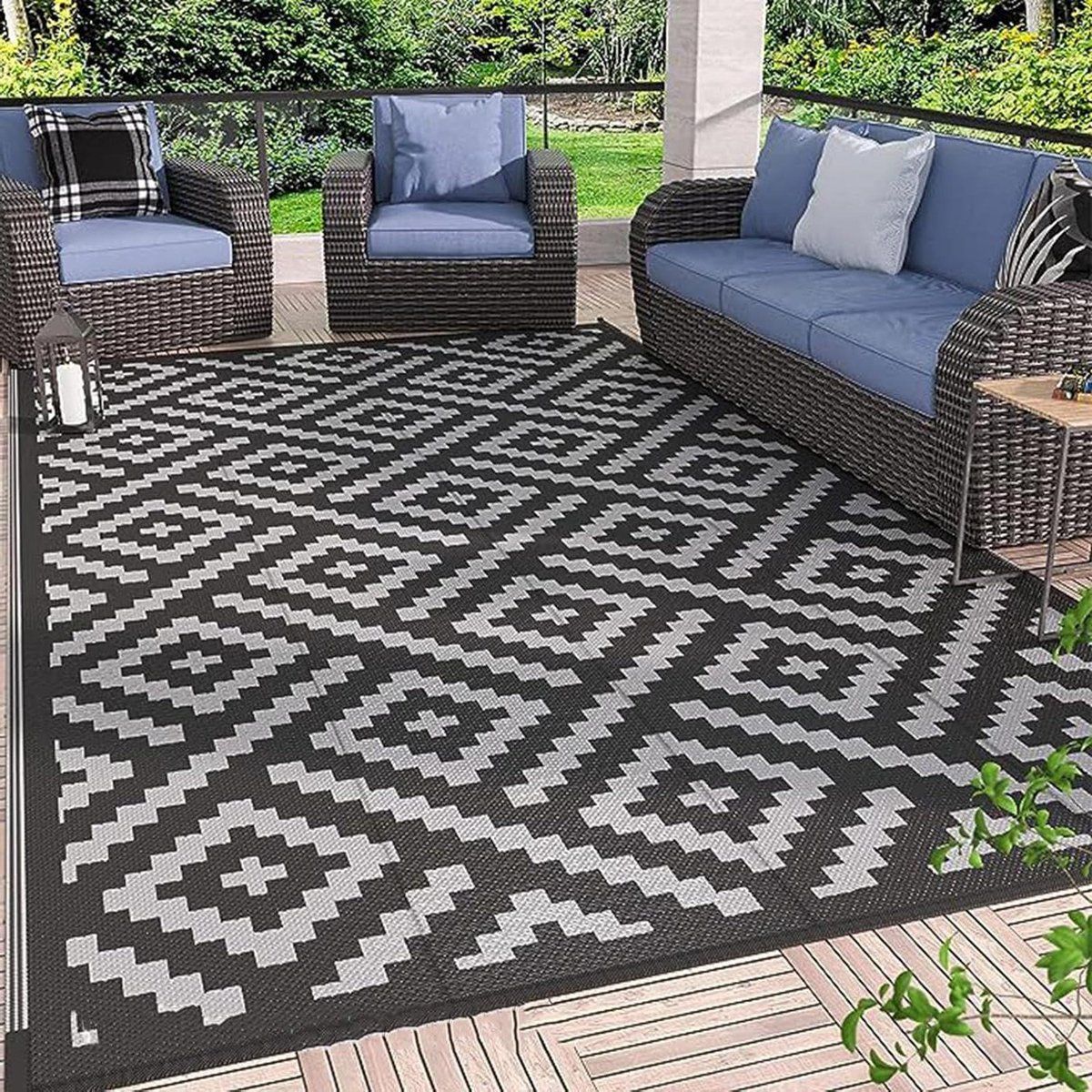 buitenkleed waterdicht terraskleed antislip buiten zitten vlekbestendig