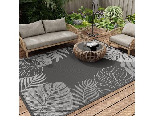 Buitenmat Waterdicht en Omkeerbaar in Bohemienstijl - Vloerkleed voor Terras
