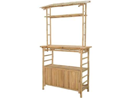 Buitentafel met Opbergruimte - Bamboe Bartafel - Terras Bar