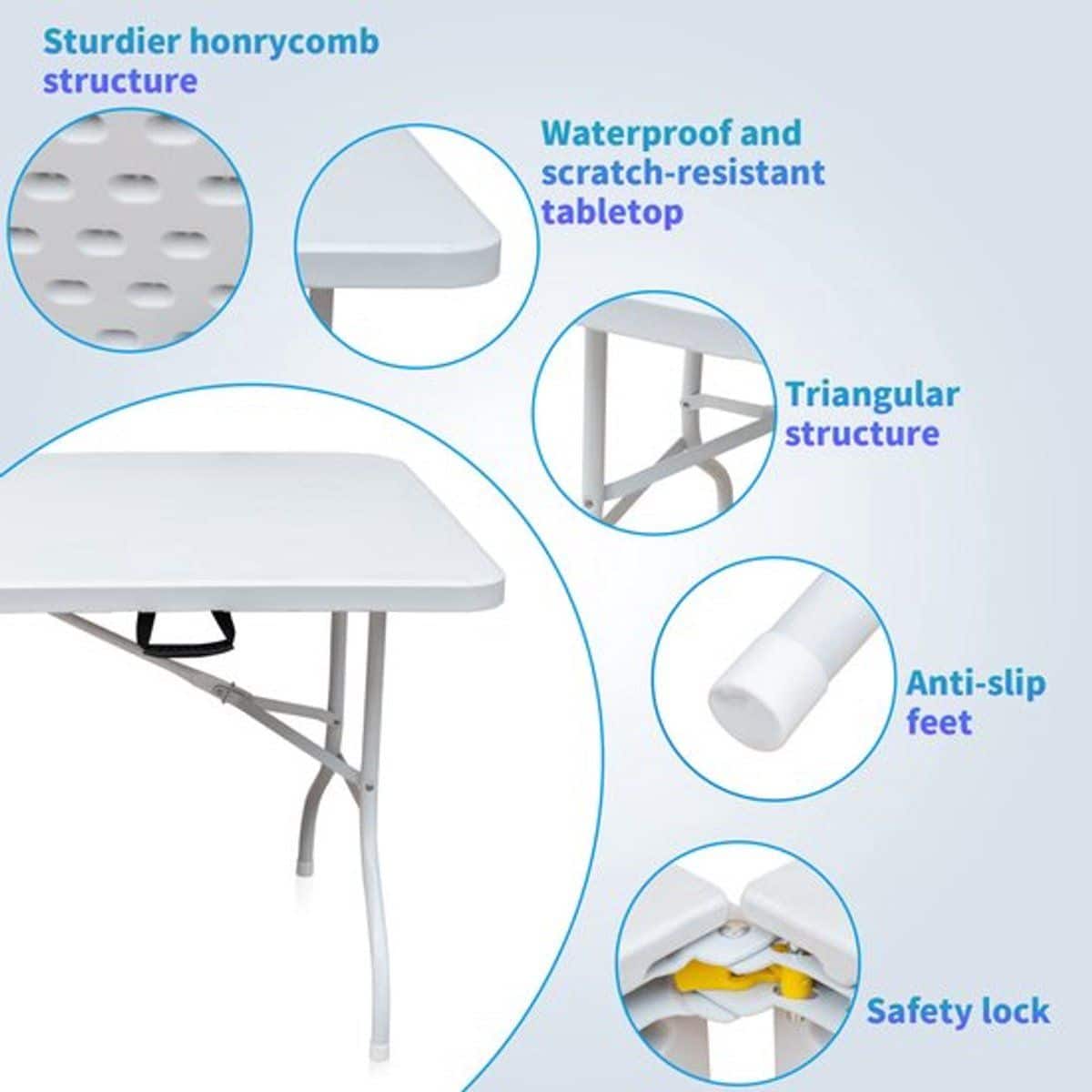 buitentafel tuintafel klaptafel opvouwbare tafel eettafel