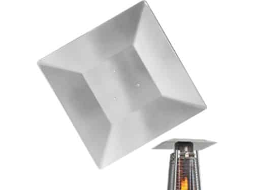 Buitenverwarming Reflector - Warmteverdeler - Terras Verwarmen - Universele Pasvorm