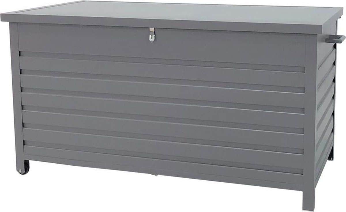 cambridge kussenbox aluminium 141×73 cm arctic grey
