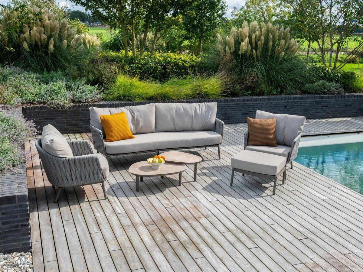 cannes loungeset groot met monroe koffietafels 4 seasons outdoor