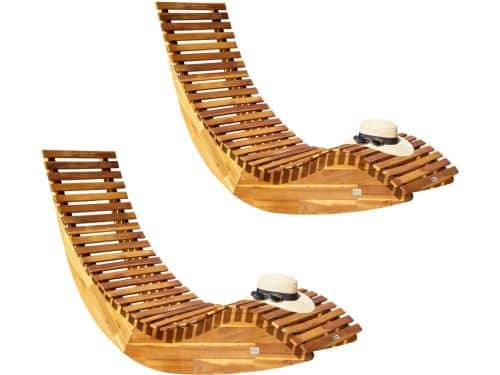 Casa Ergonomische Tuinstoelen - Schommelend Ligbed - Voor Buiten