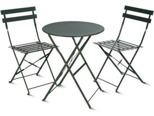 Central Park Bistroset 'Maddy' - Staal - Antraciet