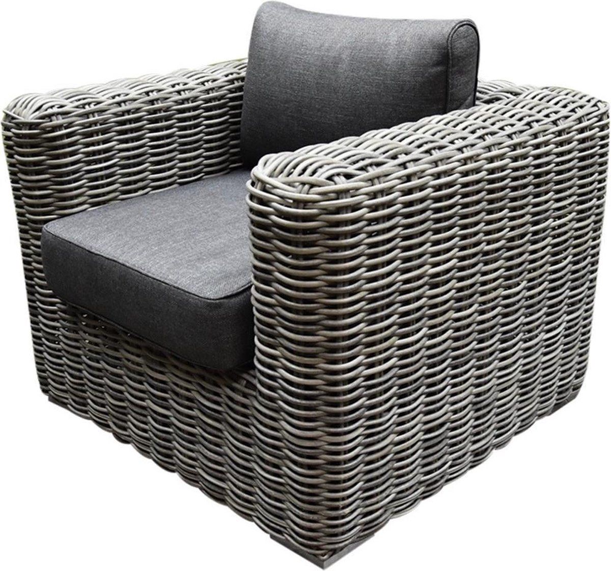 cervo lounge tuinstoel grijs