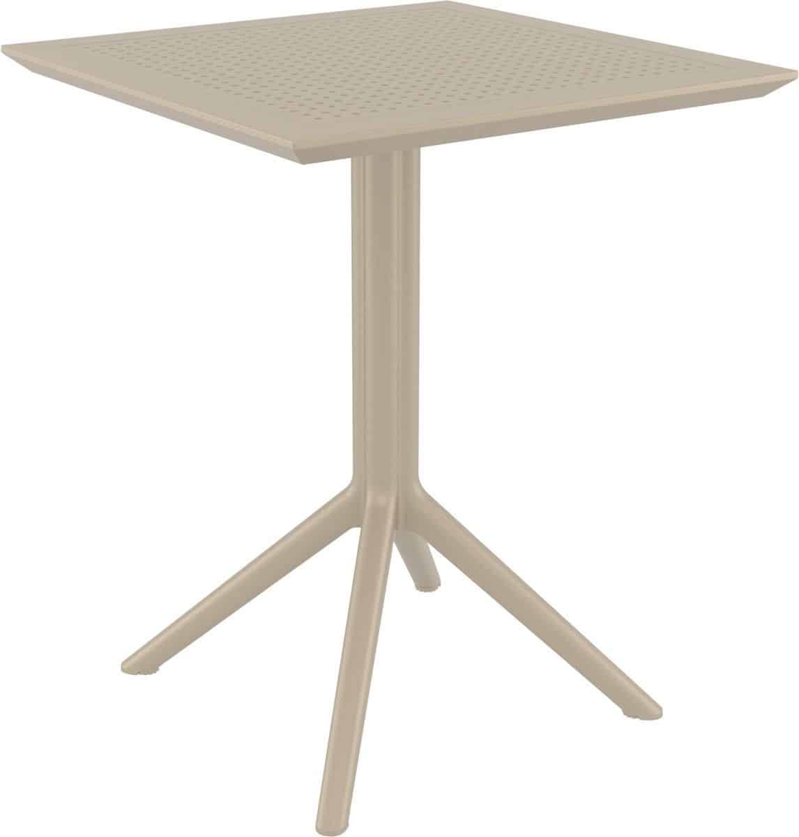clp sky klaptafel inklapbare tafel rond of vierkant