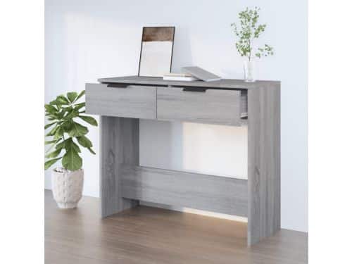 Consoletafel Hout - Haltafel Bijzettafel - Entree Decoratie - Twee