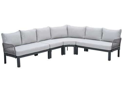 Corsano rope lounge hoekbank - taupe - valley sand