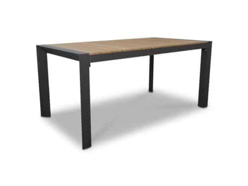 Cortona dining tuintafel 4 personen | polywood + aluminium | Natural Wood | 160cm