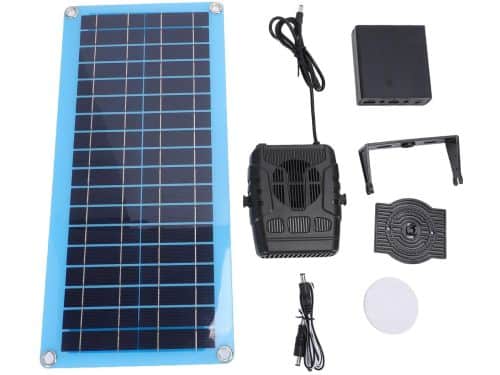Cosensi - Dailygoods - Zonne-energie Terrasverwarmer met Instelbare Temperatuur