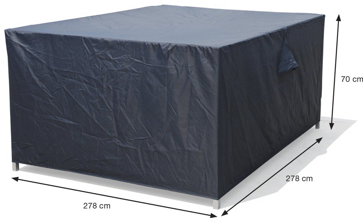 coverit lounge diningset hoes 278x278xh70 cm