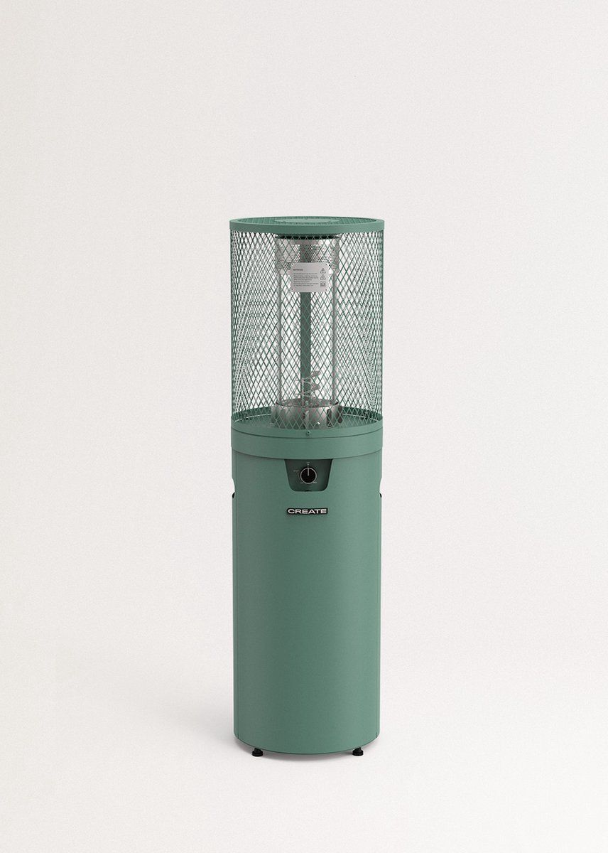 create 8kw gasverwarmer voor terrassen en buitenruimtes fire