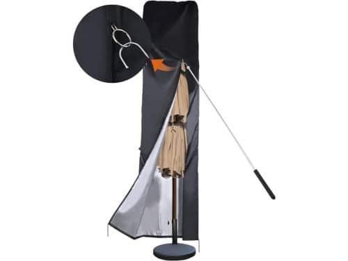CRLYN® Parasolhoes voor Zweefparasol - Parasol hoes Staande Parasol