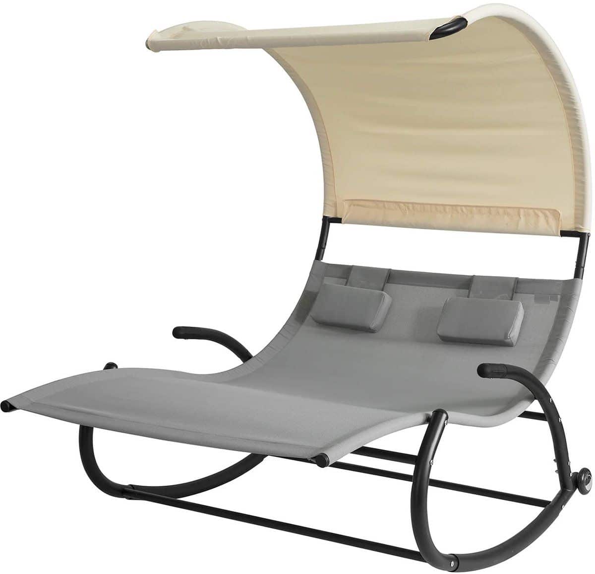 delightness schommelbed tuinbed ligbed 2persoons luifel