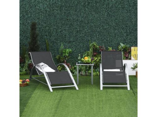 DESMIU Bistroset 3 Delig 59 x 169 x 66 cm