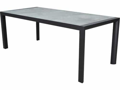 Dexter dining tuintafel 194x90xH74,5 cm antraciet