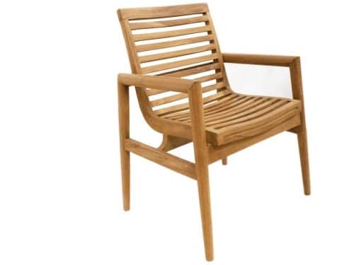 Dining Tuinstoel Teakhout - Teak Hout - Bruin - 88