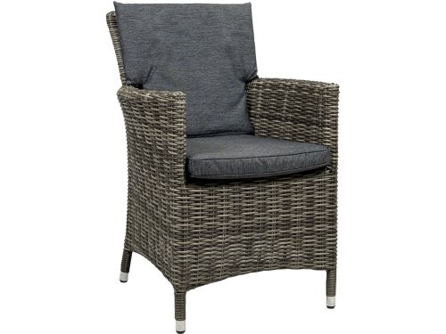 Dining tuinstoel Verone | Ash Grey | Wicker