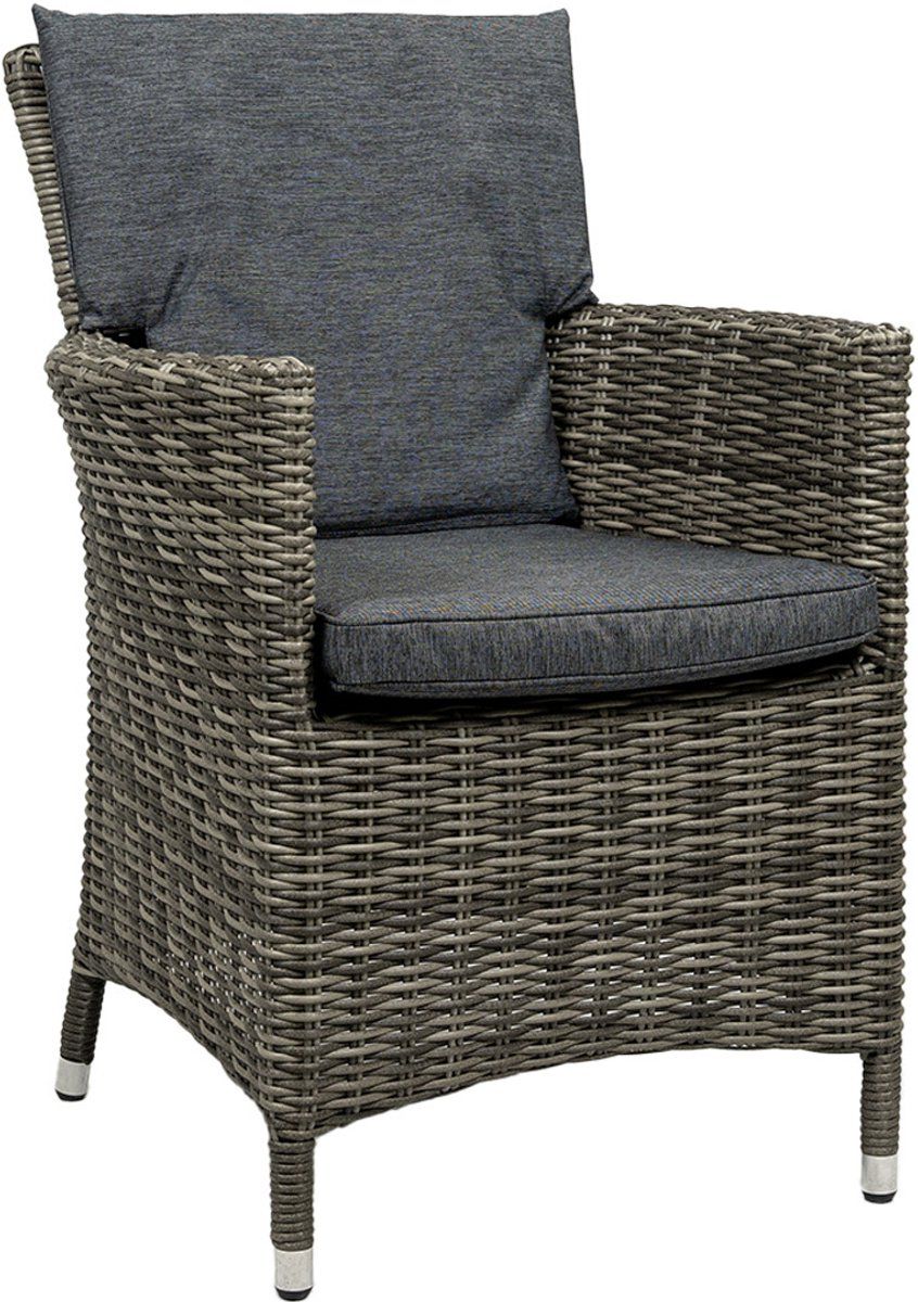 dining tuinstoel verone | ash grey | wicker