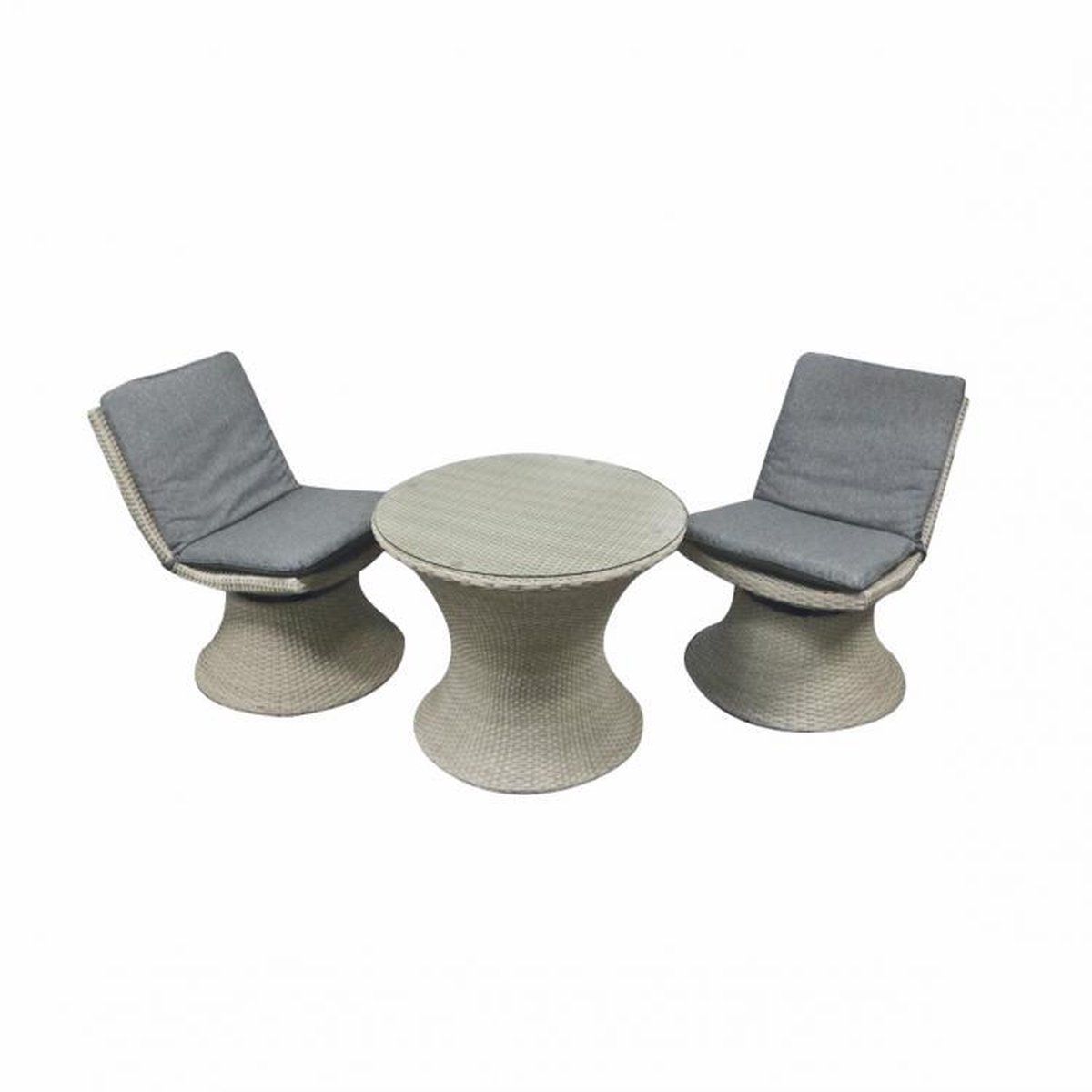diningset miramar mix beige