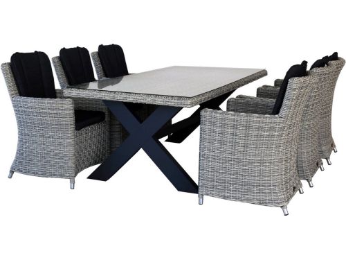 Diningset San Vito Lazio Grey Oosterik Home