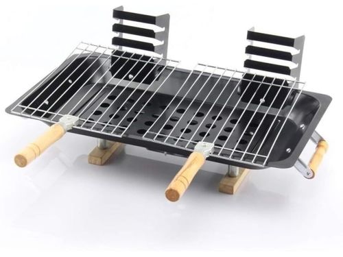 Draagbare BBQ Grill - Houtskool Barbecue - Buiten Koken