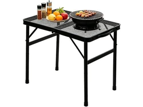 Draagbare Grilltafel - Klaptafel - Buiten Koken - In Hoogte
