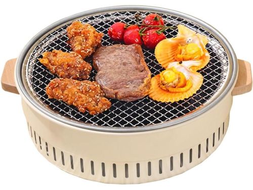Draagbare Houtskool Grill - Kleine BBQ - Buiten Koken