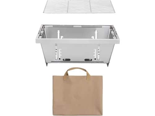 Draagbare Outdoor Grill - Houtskool BBQ - Kamperen en Tuin