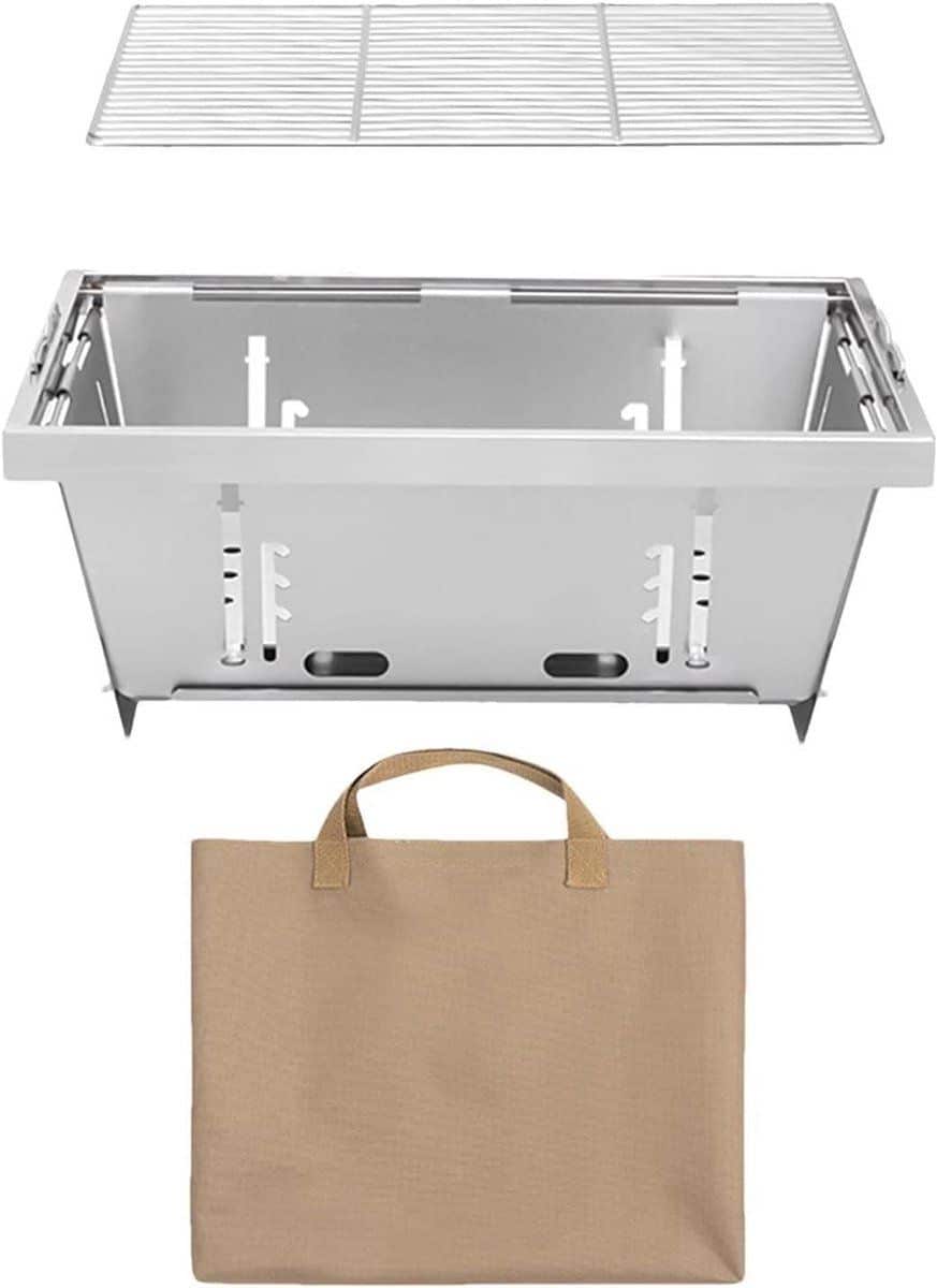 draagbare outdoor grill houtskool bbq kamperen en tuin