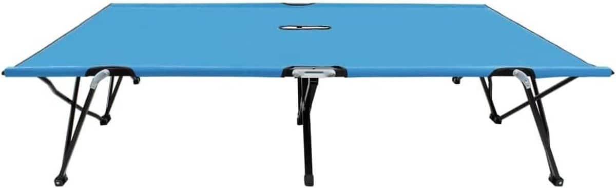 dubbel ligbed campingbed 2 personen outdoor ontspanning