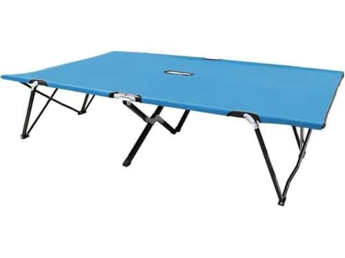 Dubbel Ligbed - Campingbed Loungestoel - Ontspannen Buiten - Inklapbaar