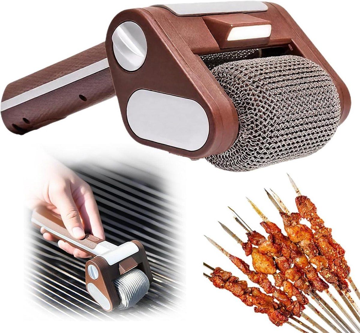 elektrische grill borstel draadloze bbq cleaner grill reinigen
