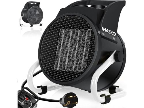 Elektrische Verwarming - Ventilatorkachel 3 kW Keramische Warmtestraler voor Binnen