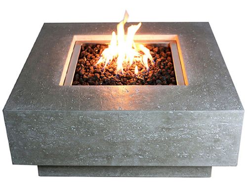 Elementi Manhattan Fire Table Gas (Licht Grijs)