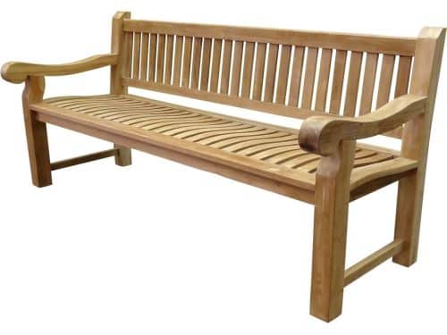 Elephant XL tuinbank 200 cm teak zeer zware uitvoering