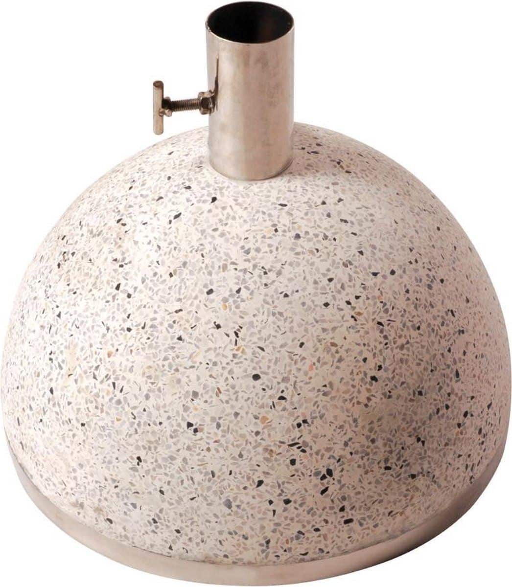 esschert’s garden parasolvoet granito wit m