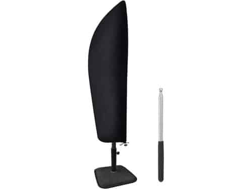 Extra grote waterdichte parasolhoes met rits | UV-bestendig & winddicht