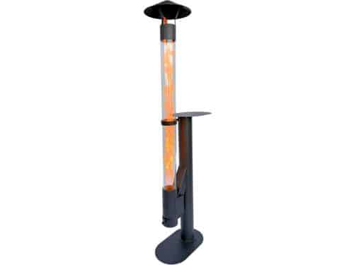 Flamesa® Lumina - Design Pellet terrasverwarmer voor Buiten met Tafel