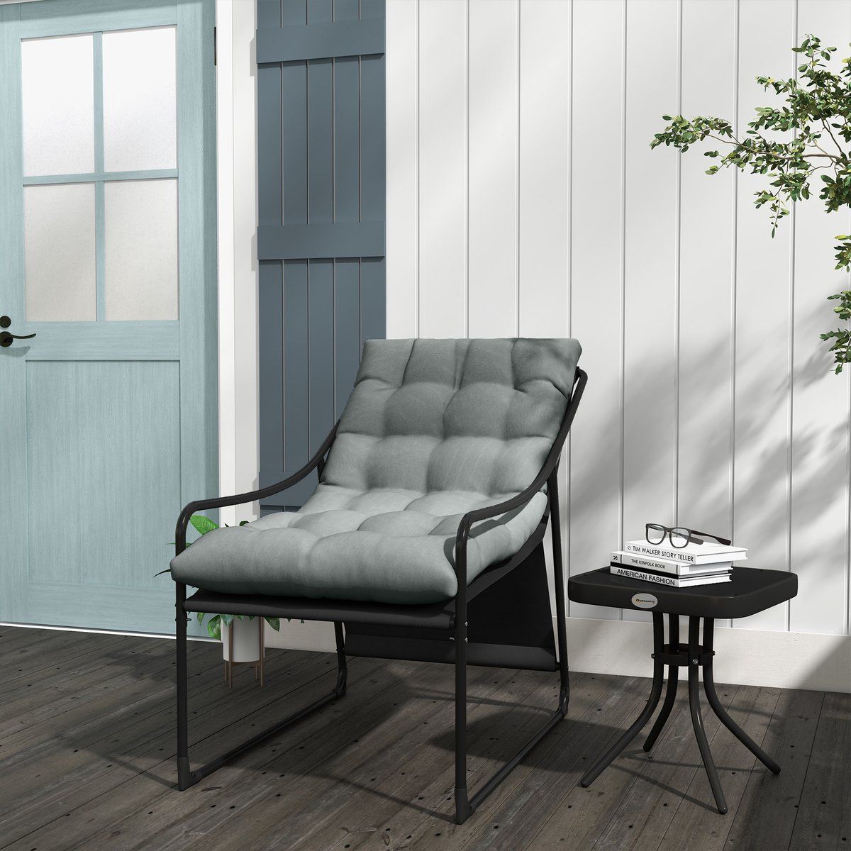 floragrace loungestoel 62 x 110 x 88 cm