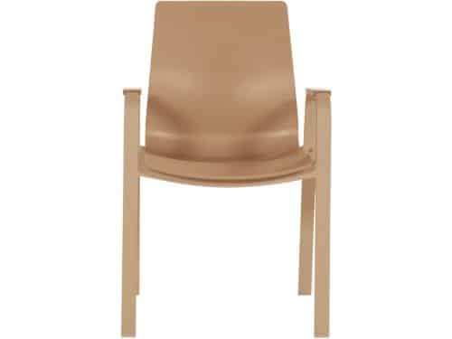 Flow Dining Stoel | Cappucino | 57 x 56,5 x