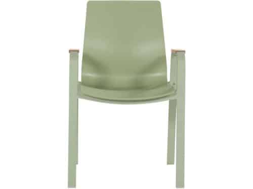 Flow Dining Stoel | Zachtgroen | 57 x 56,5 x