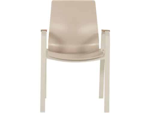 Flow Dining Stoel | Zand | 57 x 56,5 x