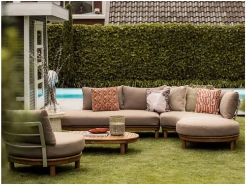 Fonteyn Loungeset Rondo - 6-persoons Loungeset, Buitenzitgroep en Tuinmeubelset met