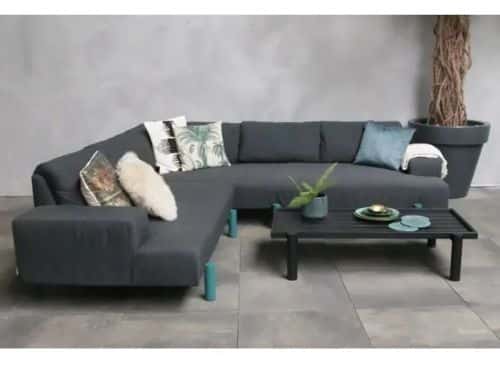 Fonteyn Loungeset Twins Sooty-Green - Loungeset, Buitenzitgroep en Tuinmeubelset met