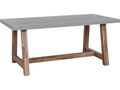 Fonteyn Tuintafel Monda 180 x 100 cm Betonlook/Acacia