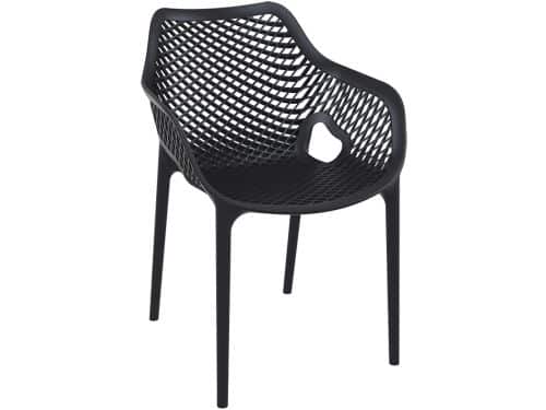 Garden Impressions Air XL design tuinstoel zwart