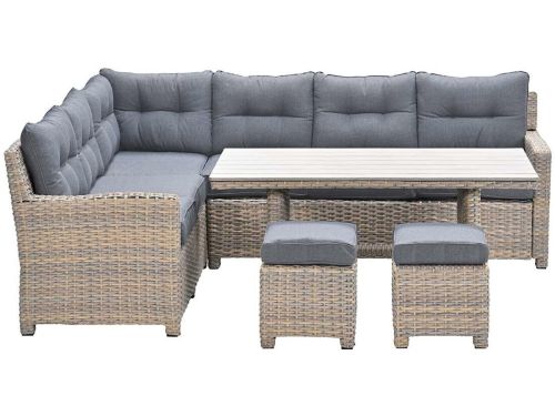 Garden Impressions Alaska lounge dining set 5-delig links